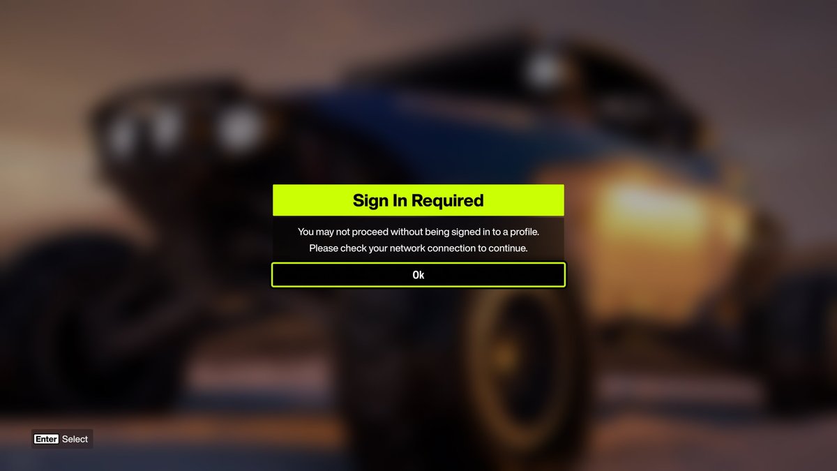 Sign In Required